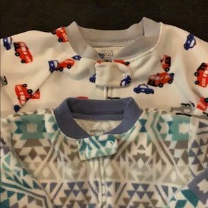 Two Long Sleeve Sleep Sacks Fleece